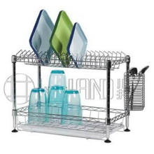 Carbon Steel Chrome Plated Kitchen Dish Rack